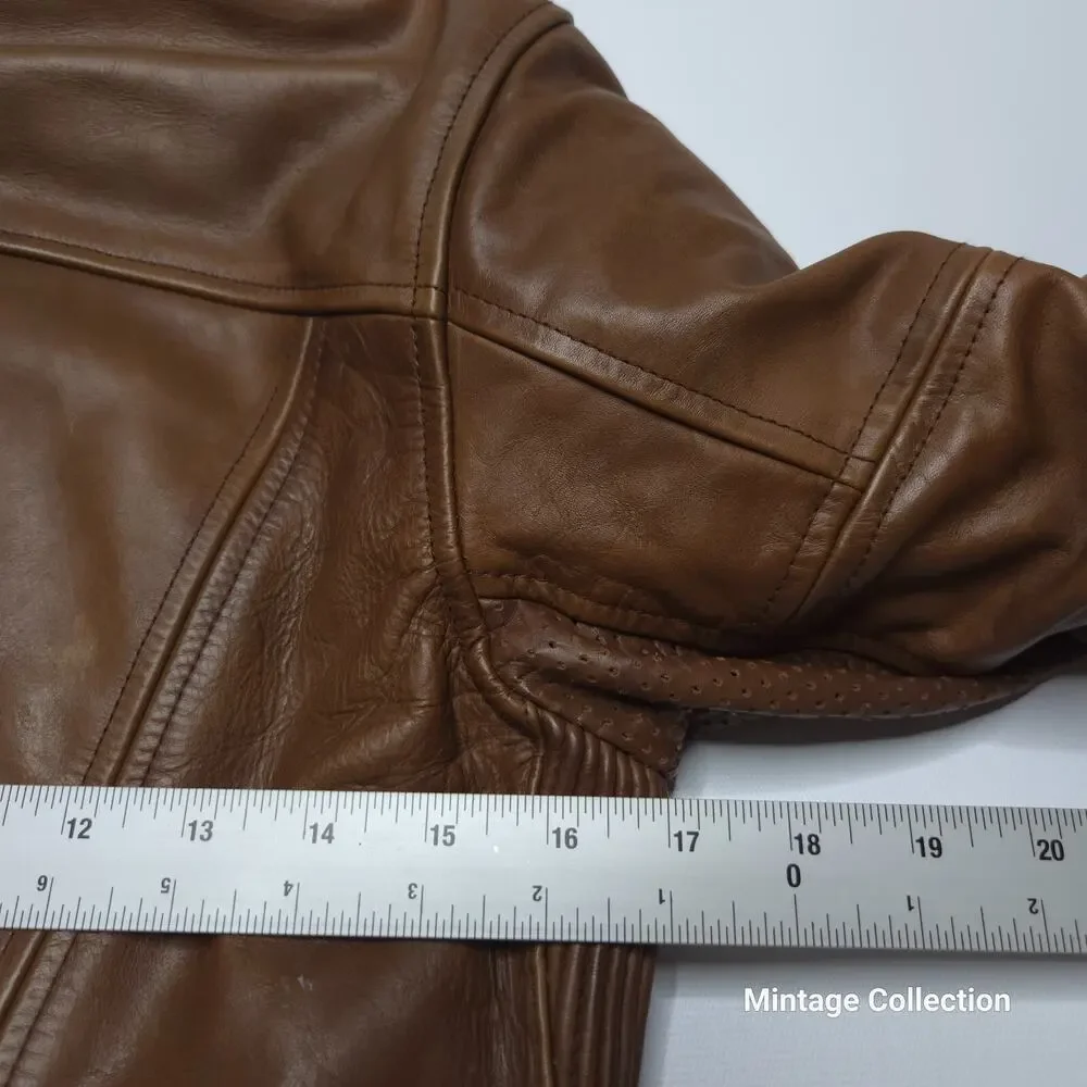 Roland Sands Maven CE Womens Motorcycle Racing Armor Leather Jacket Size M - Picture 15 of 16